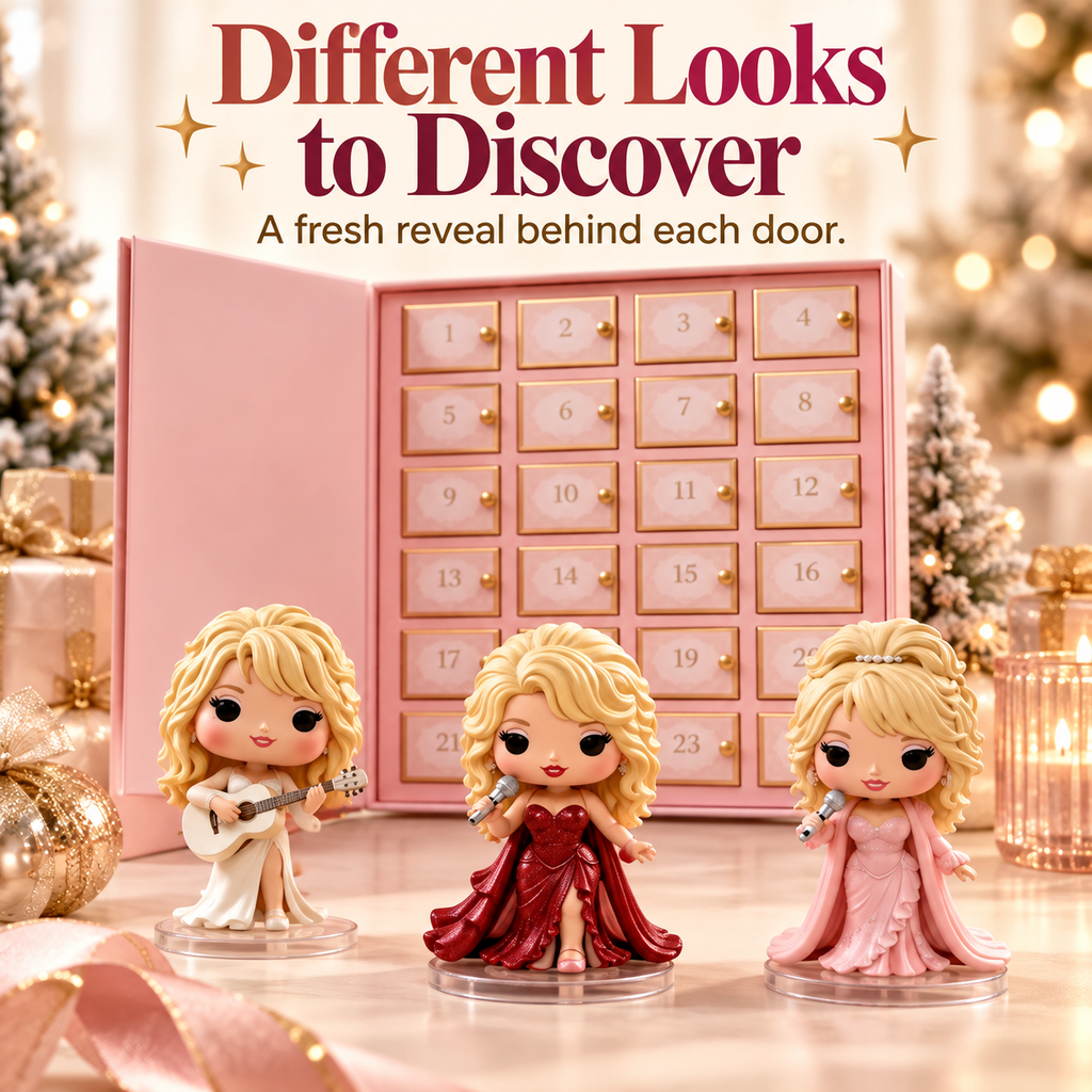 🎤✨ Country Star Advent Calendar – 24 Days of Mini Surprises