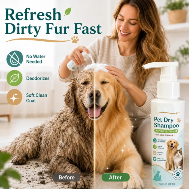 🔥HOT SALE🔥Rinse-Free Pet Shampoo Mousse