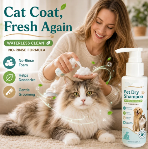 🔥HOT SALE🔥Rinse-Free Pet Shampoo Mousse