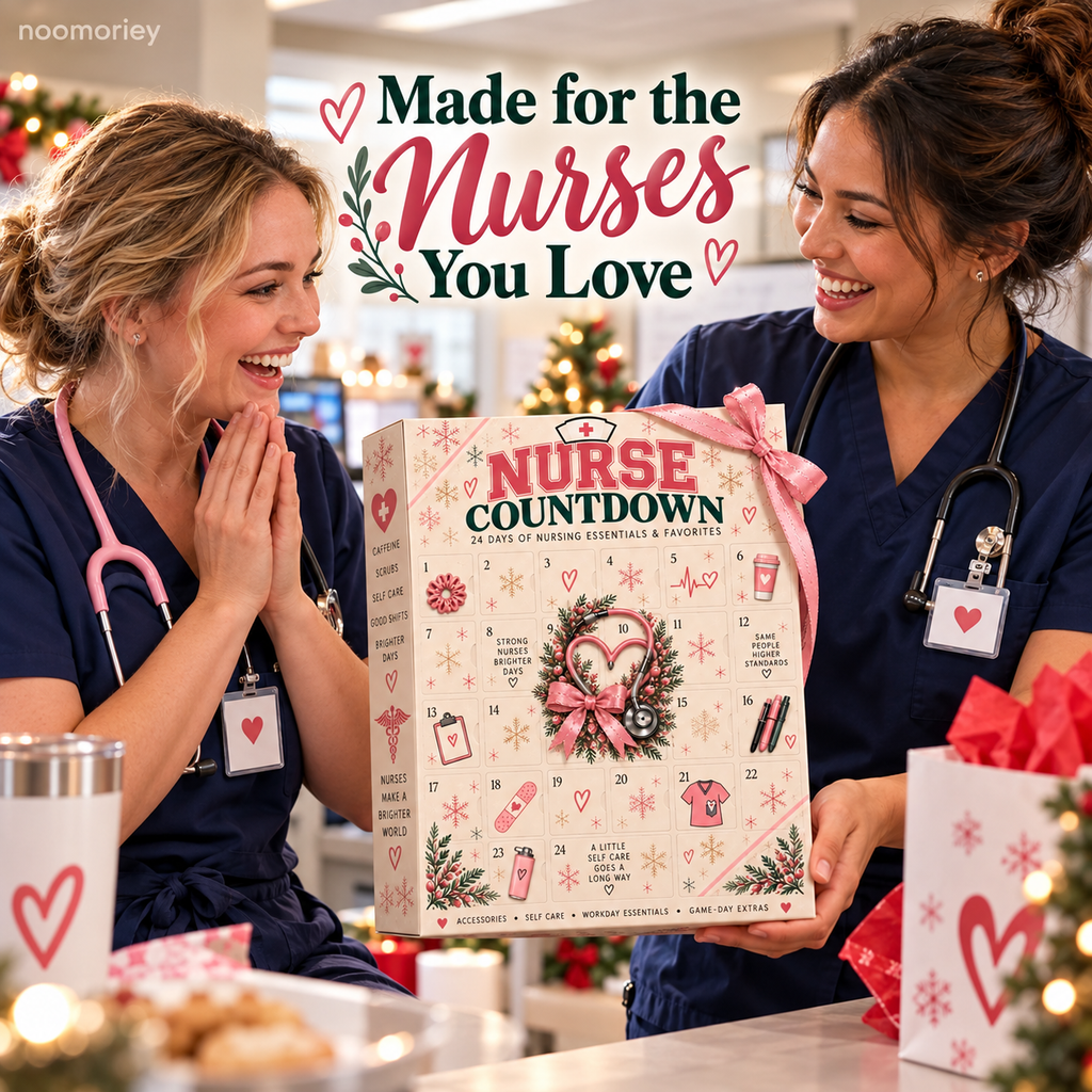 🎁 Nurse Advent - 24 Days of Surprises! One Door A Day, Different Design for Every Day