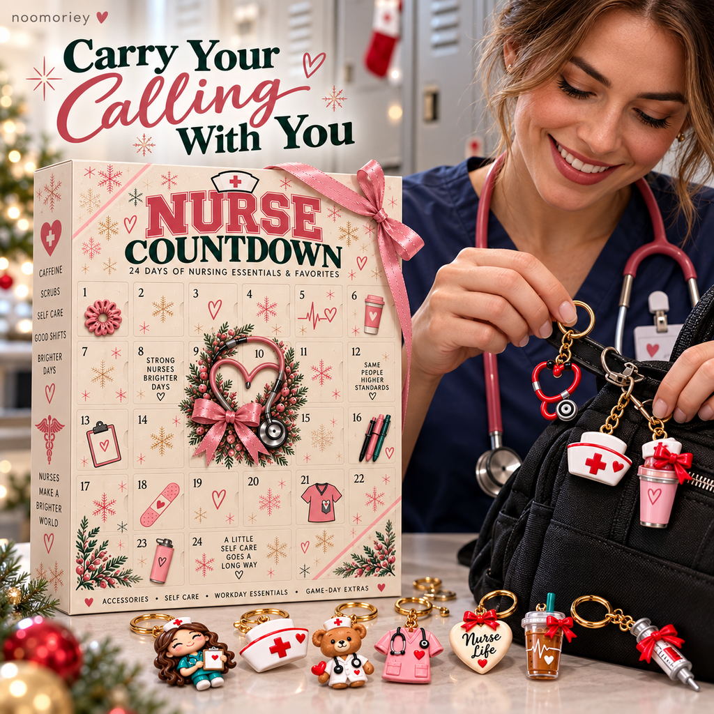🎁 Nurse Advent - 24 Days of Surprises! One Door A Day, Different Design for Every Day